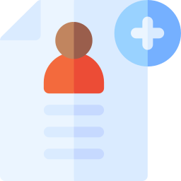 nuevo empleado icono