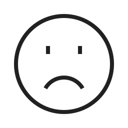 Sad icon