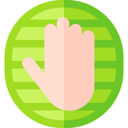 Hand reader icon