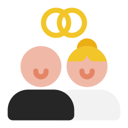 pareja casada icono
