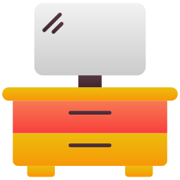 Tv table icon