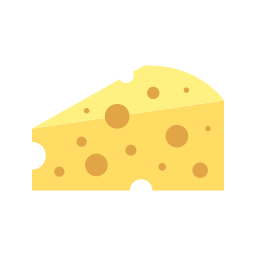 fromage mozzarella Icône