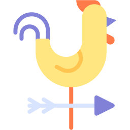 Weathercock icon