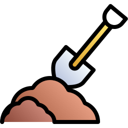 Лопаты иконка