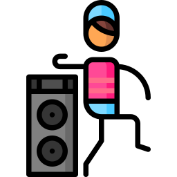 schlagzeug und bass icon