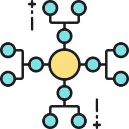 mapa conceptual icono