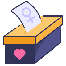 Women vote icon