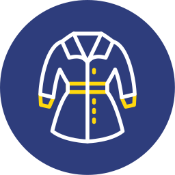 Trench coat icon