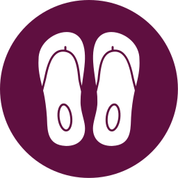 Flip flop icon
