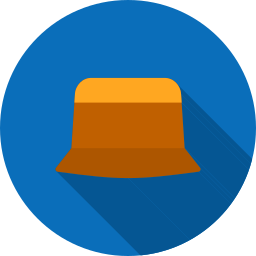 cappello da pescatore icona