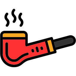 Smoking pipe icon