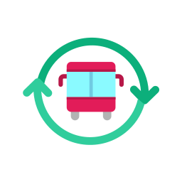 Clean transportation icon