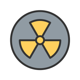 energia atômica Ícone