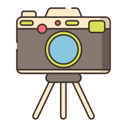 Штатив для камеры иконка