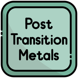 métaux post-transition Icône