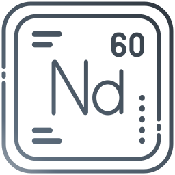 neodymium icoon