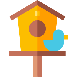 domek dla ptaków ikona