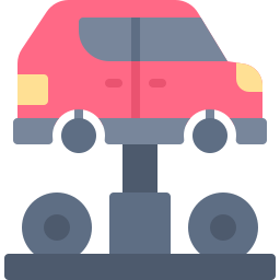 Car lifter icon