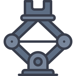 Hydraulic jack icon