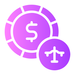 legge monetaria icona