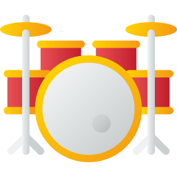 Drum set icon