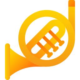 French horn icon