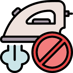 No ironing icon