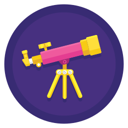 Telescope icon