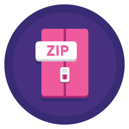 zipファイル icon