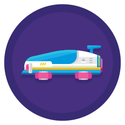 Hover car icon