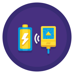 Wireless energy icon