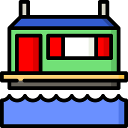 Houseboat icon