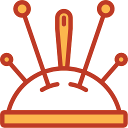 Pincushion icon