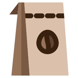 Coffee bag icon