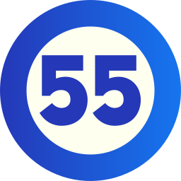 Fifty five icon