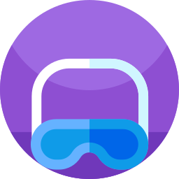 Sleeping mask icon