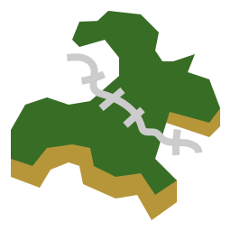 mapa do país Ícone