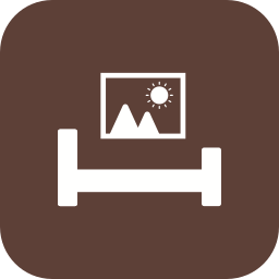 habitación icono