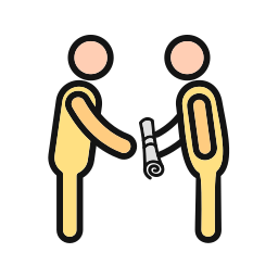 graduación icono