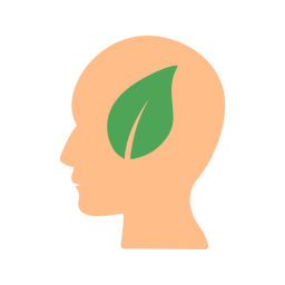 Eco mind icon