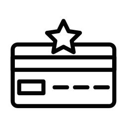 Loyalty card icon