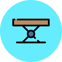 mesa plegable icono