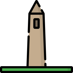 Irish round tower icon