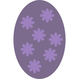 huevo de pascua icono