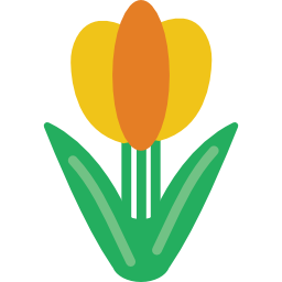 tulipe Icône
