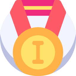 Gold medal icon