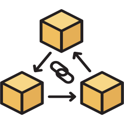 blockchain-technologie icon