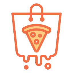 Food delivery icon