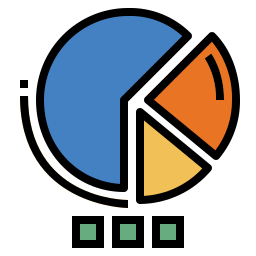 diagramme circulaire Icône