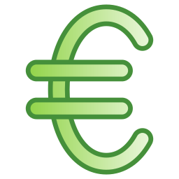euro-symbool icoon